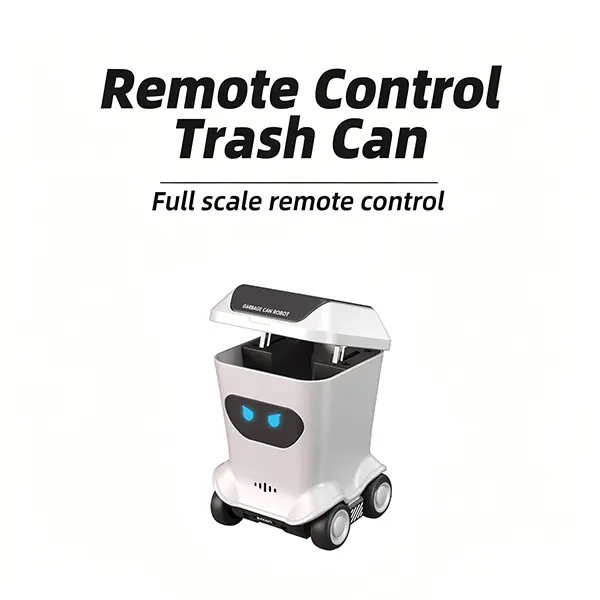 BRRRRT Mini Remote Control Trash can  Full scale remote contro Proportion Toy Set with Lights  for Adults Kids Boys and Girls  Remote Control Trash can