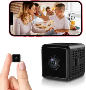 Hidden Camera,1080P WiFi Spy Camera with Night Vision & Motion Detection, Wireless Security Camera for Pet/Baby/Nanny, App Live Feed Smallest Smart Home Monitor