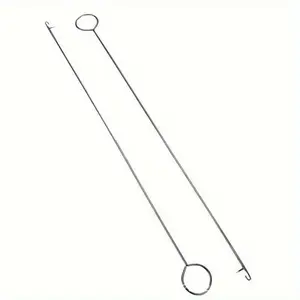Sewing Loop Turner Hook with Latch, 1 Count Sewing Loop Turner Hook, Homemade Crafting Tool Accessories for Fabric Tube Straps Belts, Sewing Supplies Crafts
