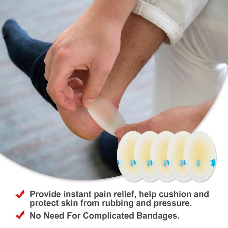 15Pcs/Set Blister Cushions Gel Hydrocolloid Seal Bandages for Fingers,Toes,Heels,Waterproof Blister Prevention Pads,Ultra-Thin Adhesive,Christmas Party Gifts,Hand Tools Kits
