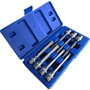Extra Long Torx  Bit Socket Set 7 count T25-T60 CR-V "3/8" Drive 110mm(Torx)