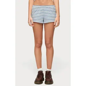 Edikted Women's Aubrie Striped Shorts