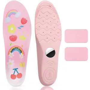 VOBJAK Insoles for Airtag Tracking Device - Comfortable Securely Hidden Holder Shoe Insert for Kids Cute Cartoon Universal Fit All Seasons