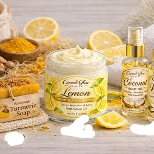 Natural Skincare essentials with Turmeric and Lemon