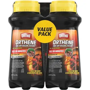 Ortho Orthene Fire Ant Killer1, Kills the Queen and Destroys Mounds,Deworming Cockroach Bait,Roach Killer,Begins Working in 60 minutes, 12 oz. 01