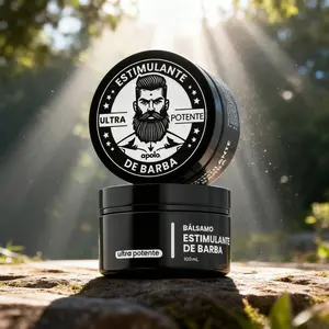 Apolo Cosmetics Ultra Potente Minoxidil Beard Growth Cream - 100ml for Thicker Fuller Beards - Men's Grooming Solution