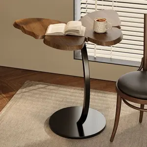 Home Bedside Storage Rack Living Room Floor Side Table Bedroom Bedside Table Vintage Floor Storage Rack Butterfly Small Coffee Table