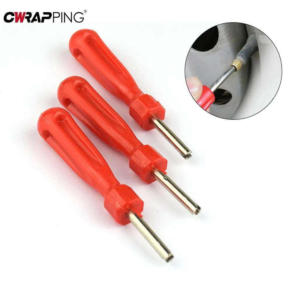 1/2/4PCS Car Tire Valve Core Removal Tools Tyre Valve Core Wrench Spanner Tire Repair Tool Bicycle Accesories Removal Tool Kit
