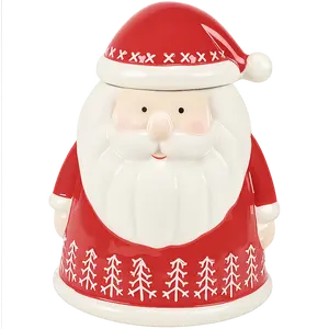 Santa Cookie Jar