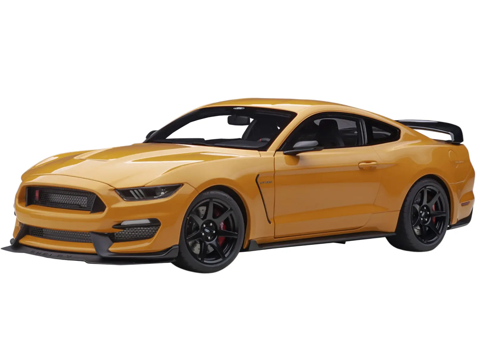 Ford Mustang Shelby GT-350R Orange Fury Metallic 1/18 Model Car by Autoart