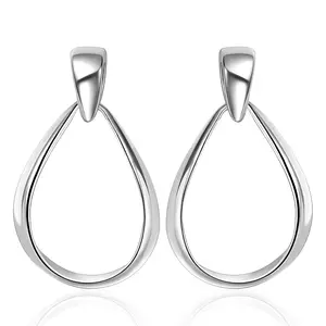 Sterling Silver Dangle Chandelier Stud Pierced Fashion Earrings L160