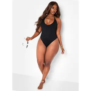 Beach House Scoop Neck Swimsuit - Black