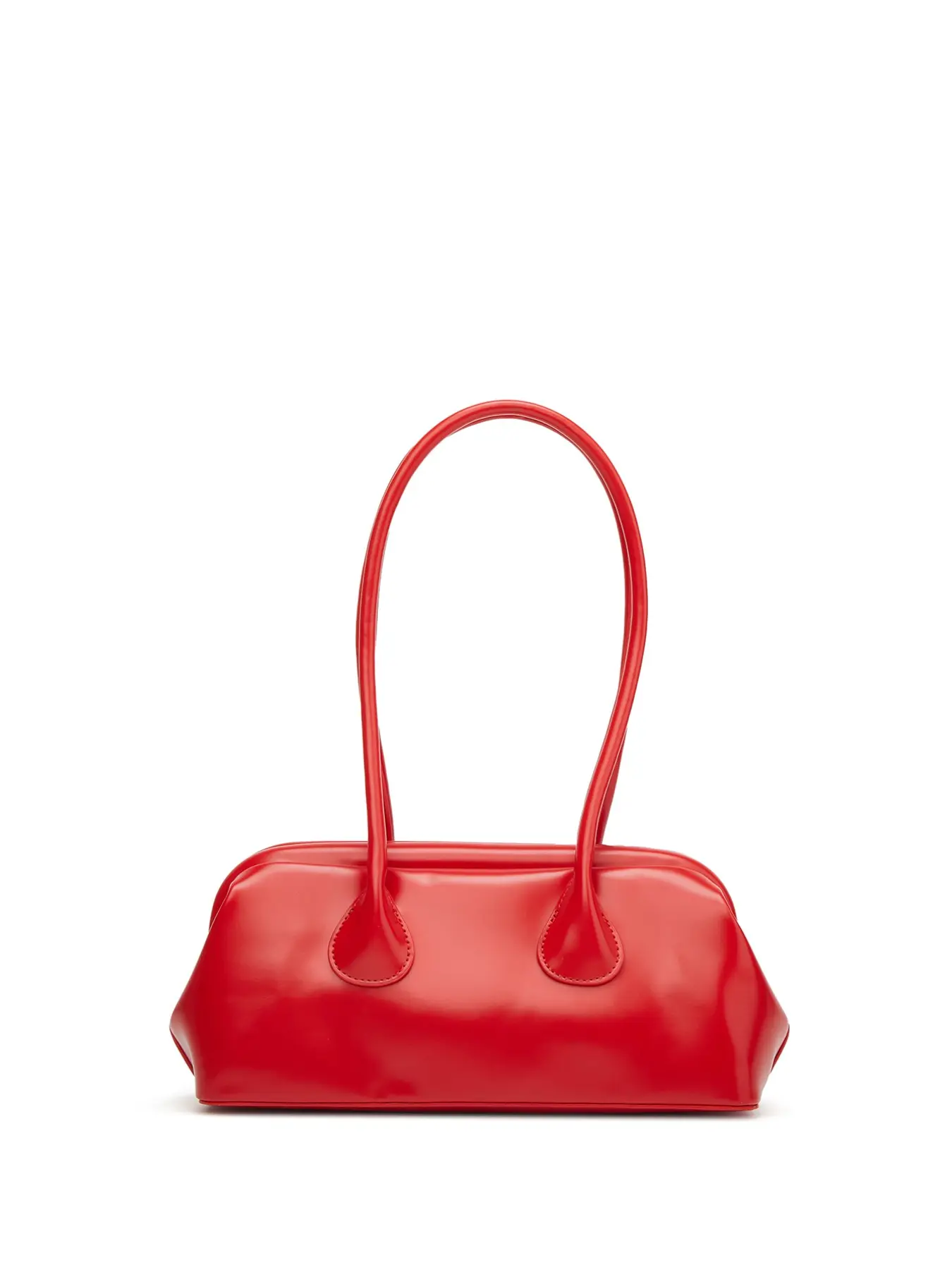 New minimalist glossy high-end commuting style multi-functional mini doctor bag, one shoulder armpit bag suitable for daily commuting and business trips