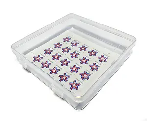 Book of 20 Stamps Keeper,Booklet of 20 Stamps Holder,Sheet of 20 Stamps Storage Case,Sheet Stamps Container,Sheet of 20 Stamps Box,