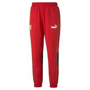 PUMA Mens Scuderia Ferrari Race Sds Sweatpants Casual Pockets - Red