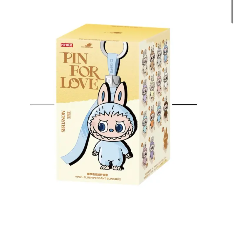 LABUBU Pin For Love A-M BLIND BOX (CASE FRESH)
