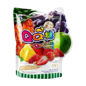 WANT WANT Taiwanese QQ Candy Share Pack 10 Bags 200g Random Assortment