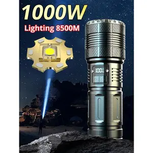 Shot Long-Range Tactical Zoom Flashlight – 12000000 Lumens