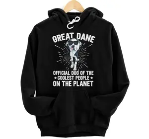 Great Dane Apparel for a Harlequin Great Dane Dog Toys Fans Hoodie, Sweatshirt, T-Shirt