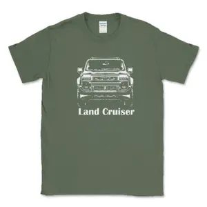 Toyota 2025 Land Cruiser T-shirt-Licensed Toyota Merchandise Cotton Top Polyester