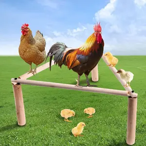 Wooden Chicken Stand, 1 Count Outdoor Chicken Stand Frame, Chicken Coop, Pet Supplies for Farm Animal & Poultry Supplies, Cages & Accessories