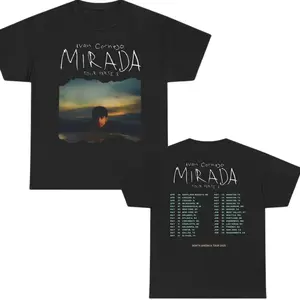 2025 Ivan Cornejo Mirada Tour Parte 2 Shirt Vintage Graphic Tee - Soft Cotton Short Sleeve Shirt for Men & Women