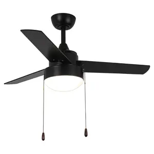 Vaczon 42" 3 Blades Traditional Ceiling Fan with Pull Chain