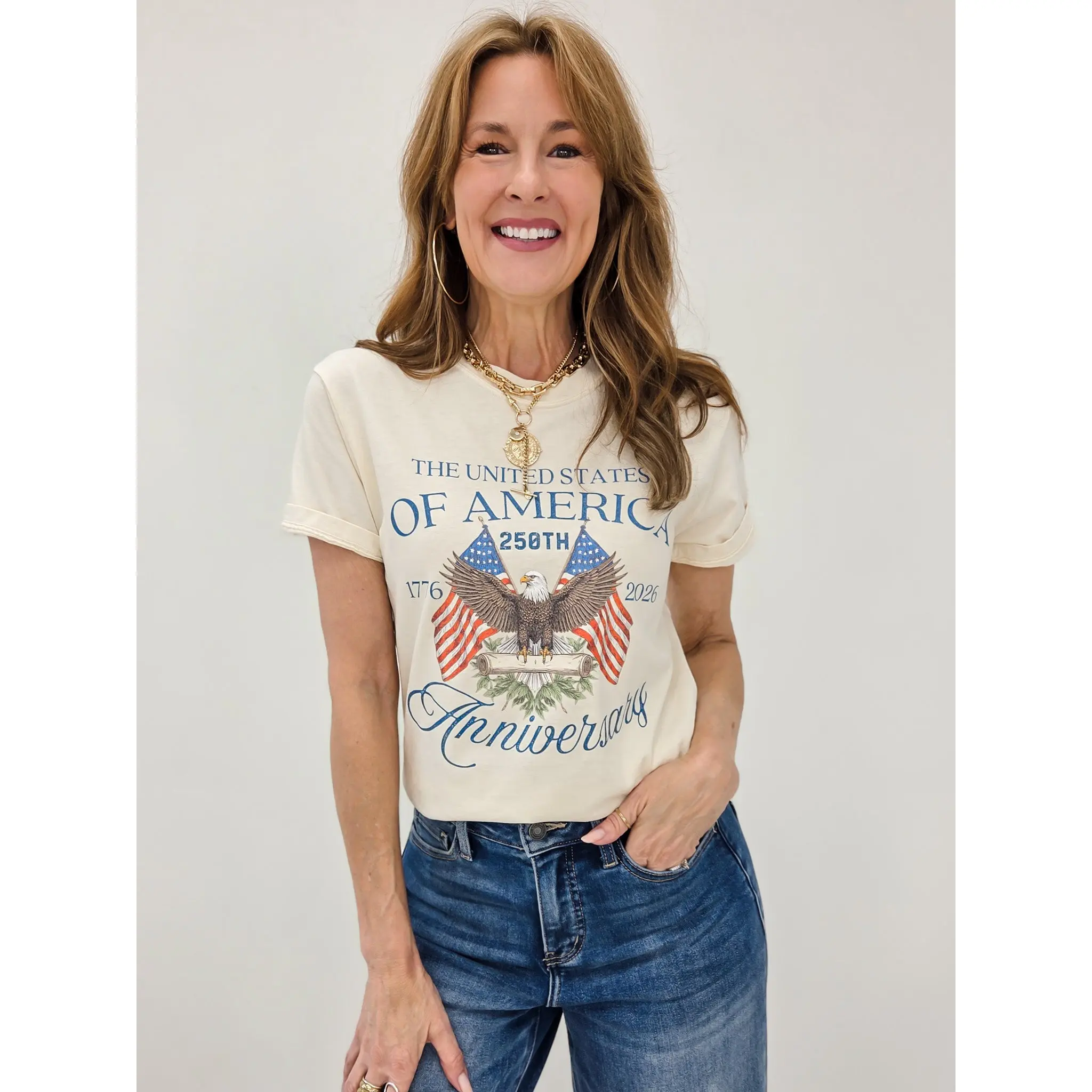 USA 250th Anniversary Graphic Tee