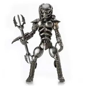 Predator Inspired Recycled Metal Sculpture