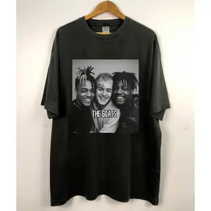 Vintage 90s XXXTentacion With Friends Graphic Tee - Lil peep - Wrld - Xxx The Goat - Rapper Hiphop T-shirt - XXXTentacion Shirt - Rip - Legends Never * - Gift For Fans Top Menswear Womenswear Streetwear Cotton Comfort
