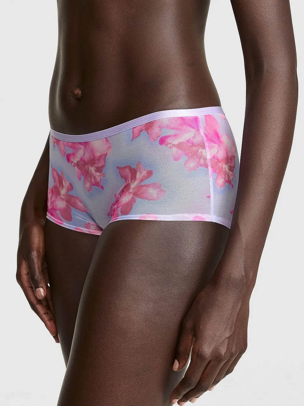 PINK Mesh Boyshort Panty