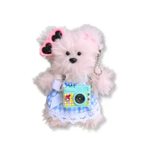 CAMERA GIRL BEAR DIY KEYCHAIN KIT