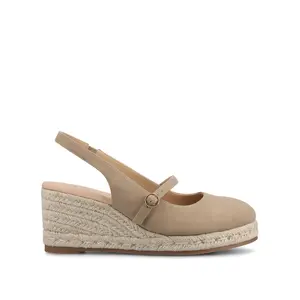 ASMYNA ESPADRILLE WEDGES - Sand