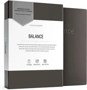 MindPanda Focus & Productivity Planner – 90 Day Undated A5 Goal System with Daily Weekly Monthly Layouts for Personal Growth & Professional Use