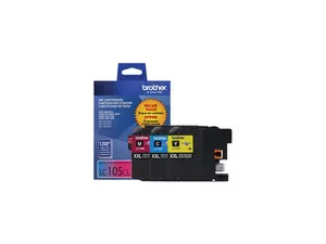Brother LC1053PKS Super High Yield Innobella Ink Cartridge - Combo Pack - Cyan/Magenta/Yellow