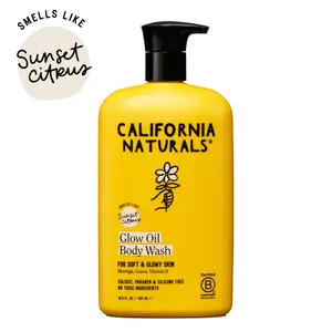 California Naturals Glow Body Lotion Sunset Citrus, Lightweight Hydrating Body Lotion for Soft Smooth Skin, Naturally Scented, Vegan, Cruelty, Paraben & Phthalate Free, 16.5 oz