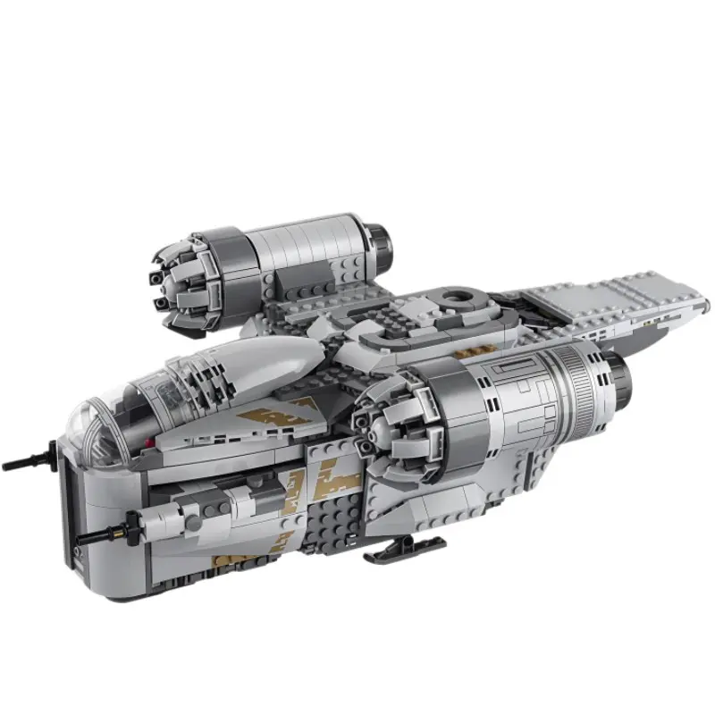 New 1023 Pieces Razor Space War Ship Building Blocks Set, Interlocking Building Block, Construction Blocks, Building Block Sets, Adult and Child Toy, Unisex Birthday Gift for Boys and Girls