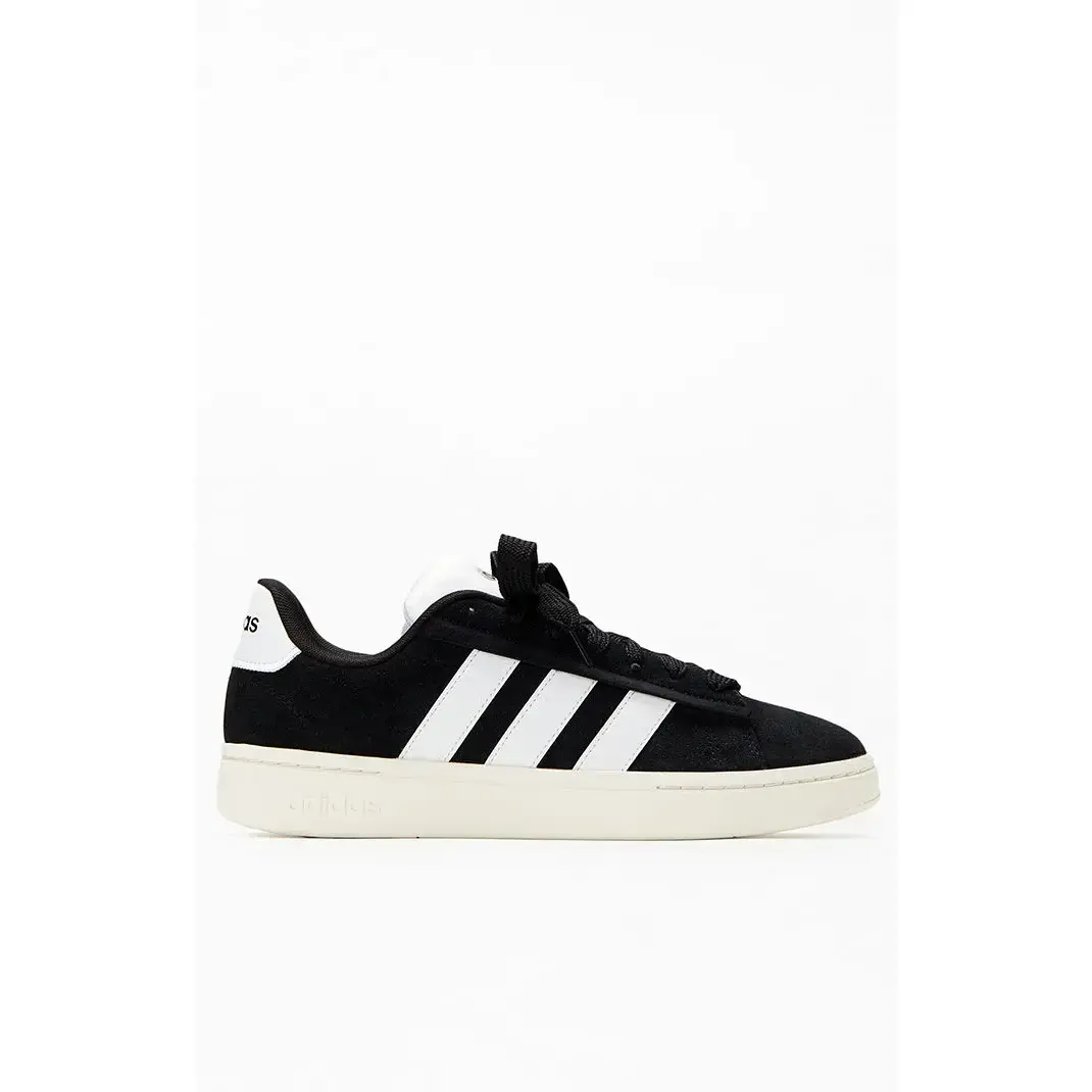 adidas Men's Black Grand Court Alpha 00's Shoes adidas Men's Black Grand Court Alpha 00's Shoes