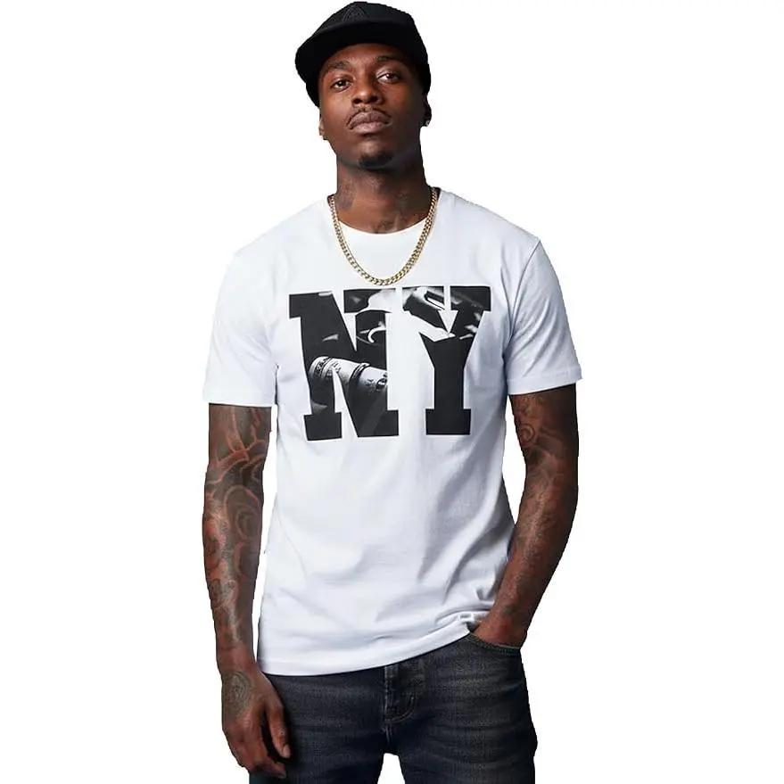 BLOCK112 Men's Retro 90s Hip Hop Graphic Print T-Shirt - Designed in Las Vegas, Oversized Style Heavy Cotton Streetwear with Vintage Washed Aesthetic