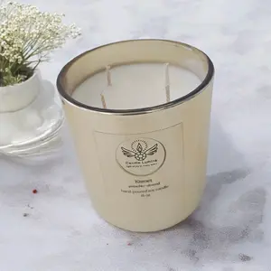 Candle Lumina | Kismet The Eterna Collection-Luxury Vessel Edition | Bedroom & Home Use | Soy Candle | Non-Toxic | Elegant Hand-Poured mothers day amazing candles