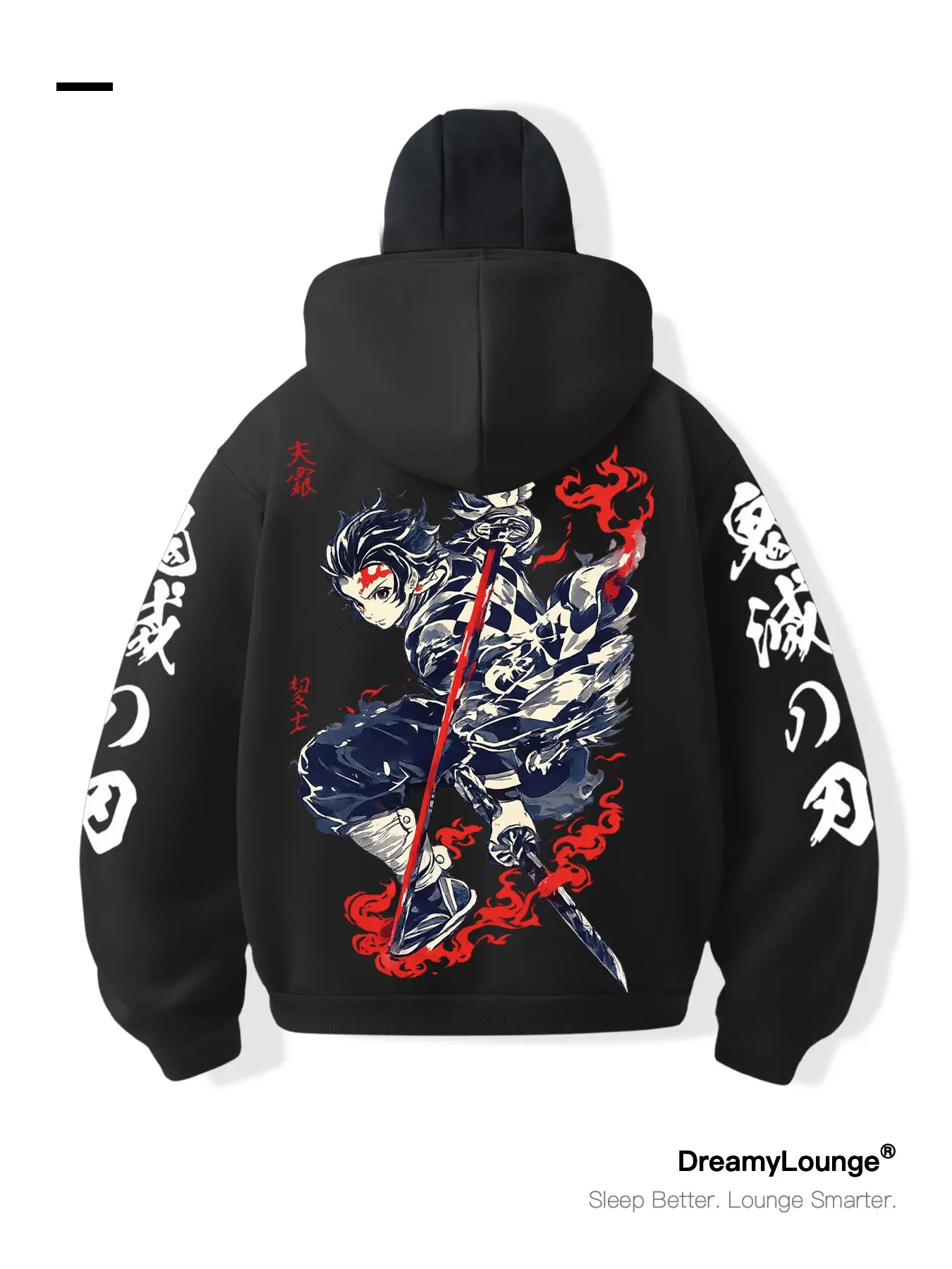 Demon Slayer Tanjiro Kamado Cosplay Hoodie, Long Sleeve, Loose Fit Graphic Print, Home Wear Casual Fitted Sweatshirt, Daily Wear Comfortable Clothing