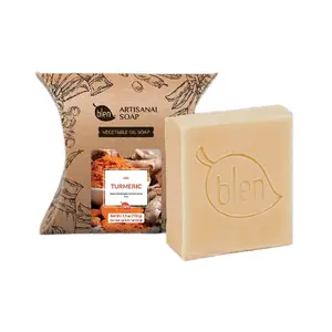 Blen Turmeric Soap for Deep Cleansing Normal to Oily Skin jabon curcuma