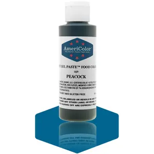 AmeriColor, Peacock, 4.5 Ounce, Soft Gel Paste Food Color