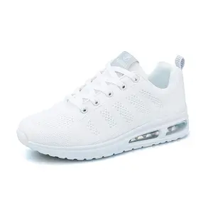 Women Running Shoes Ladies Breathable Sneakers Mesh Air Cushion Tennis Women's Sports Shoes Outdoor Lace Up Training Shoes campus  shoes