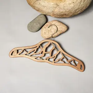 MOUNTAIN DESIGNER WOOD HANGER - BUMP FREE HANGER - DESIGNED EXCLUSIVELY FOR WOMEN