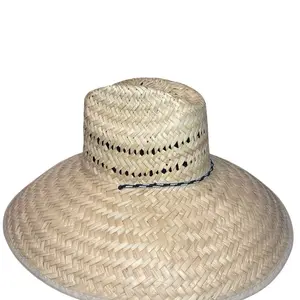 Sombrero de Palma Protecion para Sol/ Trendy Sun Shade Hat/ Straw Hat for Sun Protection/ONE SIZE FITS MOST
