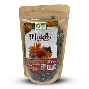 Hierbasmex Muicle Herb Organic Tea - Authentic Mexican Herbal Remedy - 4oz Loose Leaf - Mexican Honeysuckle Herb - Traditional Mexican Tea
