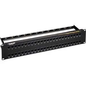 Black Box Network Services  CAT6 Feed-Through Patch Panel - Unshielded, 48 Port