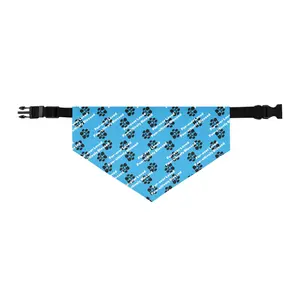 Blue Paw-sitively Blessed/Fur-ever Loved Pet Bandana