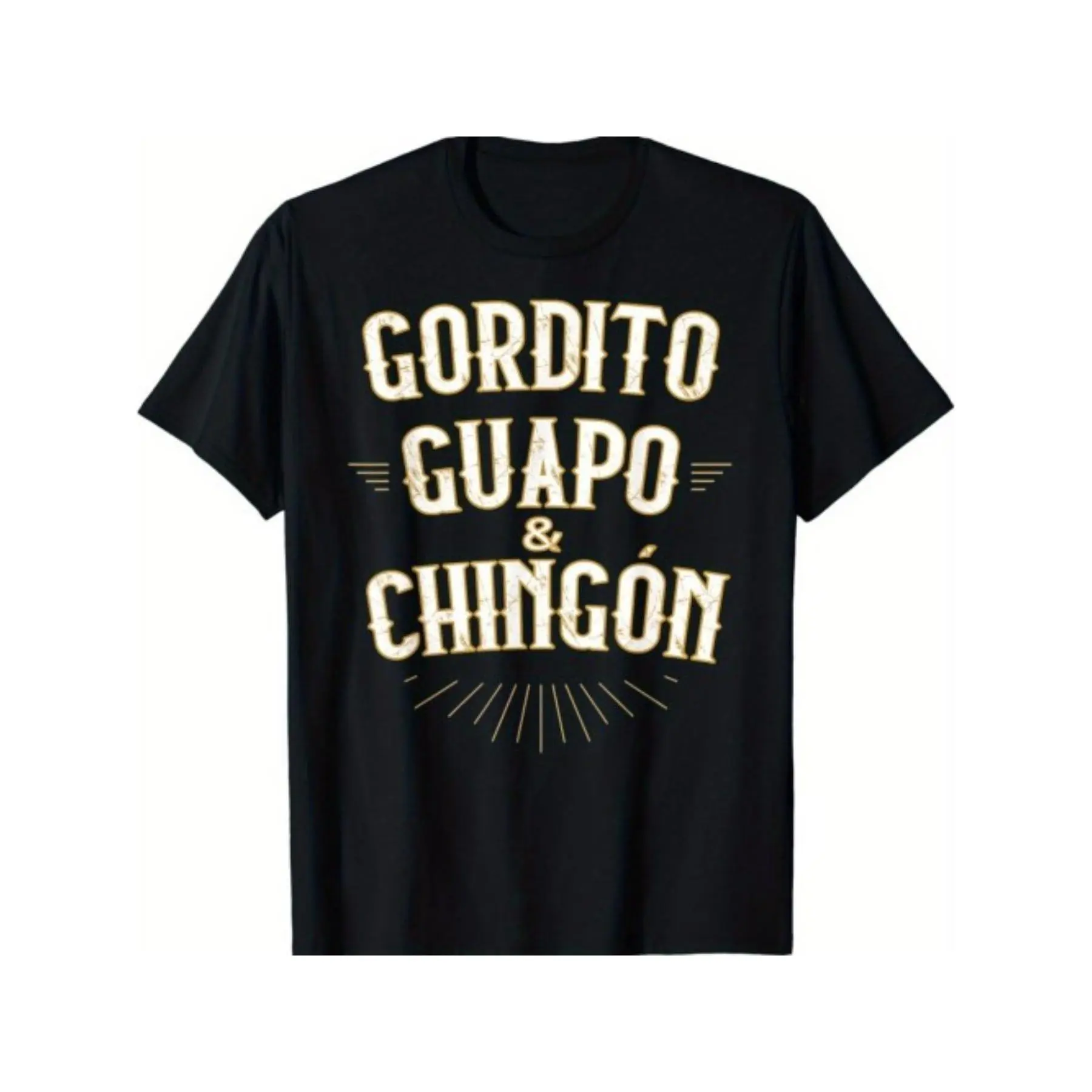 #TikTokShopRestock Men's Plus Size Cotton Casual T-Shirt - Relaxed Fit, Breathable, Classic Short-Sleeve, Funny Mexican Design Top, Fabric, Comfy, Shortsleeve
